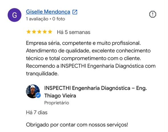 Depoimento de cliente